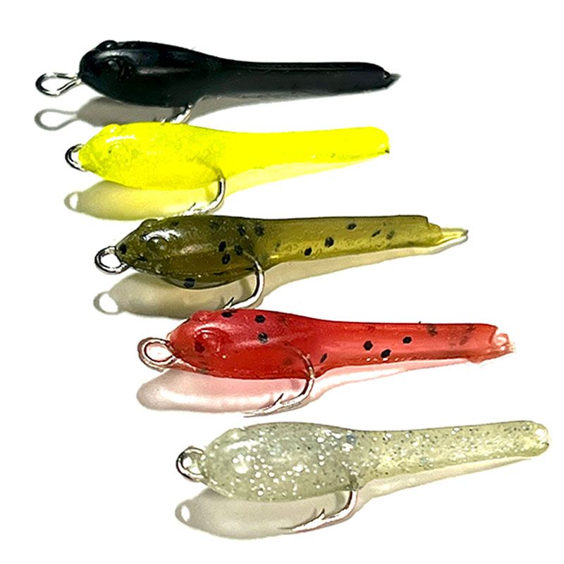  Delong Lures Weedless Pre-Rigged Fishing Lures Bass
